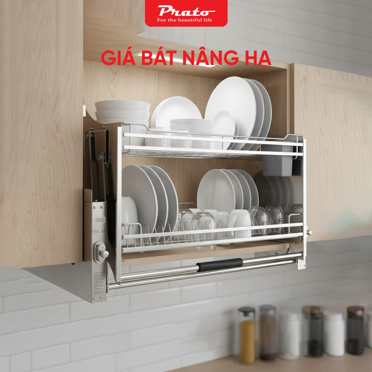 Giá bát nâng hạ Prato